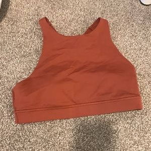 Lululemon high neck energy bra